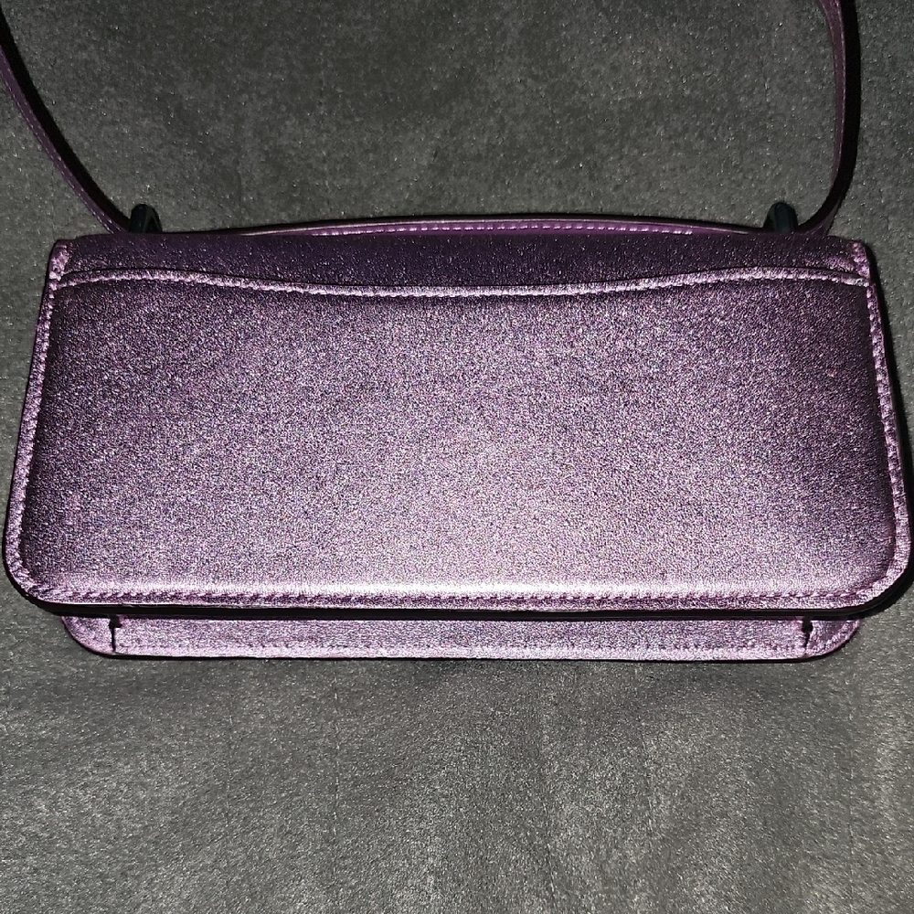 Coach Purple Crossbody Bag - Picture 2 of 5